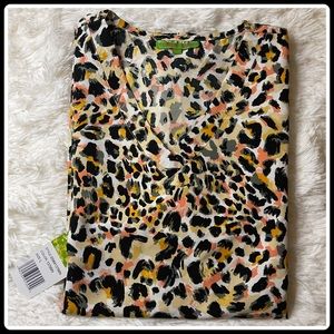 Green Town Scrub Top